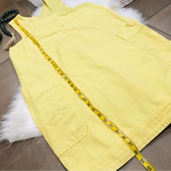 Everlane Cross Back Apron Mini Dress Sz M - Picture 12 of 12